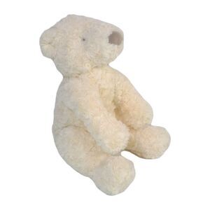 Bunnies By The Bay Boris Bearialis 12" Teddy Bear Plush 2020 Cream Missing Scarf